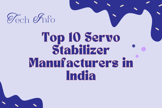 top 10 servo voltage stabilizer manufacturers in india